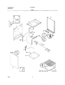 07 - Body parts for Frigidaire Range FLF316WHTB from AppliancePartsPros.com