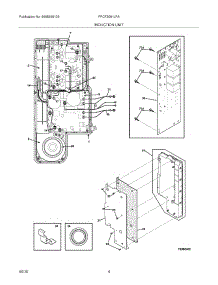 05 - Induction Unit parts for Frigidaire Range FPCF3091LFA from AppliancePartsPros.com