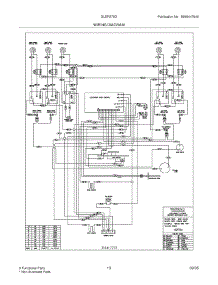 13 - Wiring Diagram parts for Frigidaire Range GLEFS79DBF from AppliancePartsPros.com
