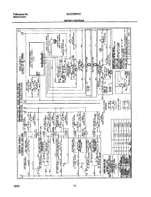 10 - Wiring Diagram parts for Frigidaire Range GLES388ASC from AppliancePartsPros.com