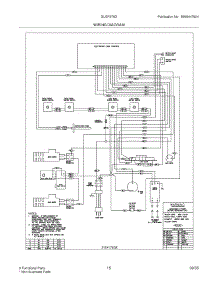 15 - Wiring Diagram parts for Frigidaire Range GLGF376DSE from AppliancePartsPros.com