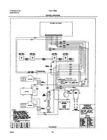13 - Wiring Diagram parts for Frigidaire Range GLGF388AQD from AppliancePartsPros.com