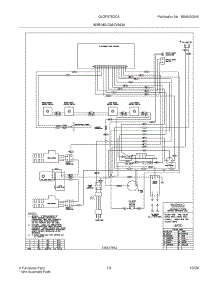 13 - Wiring Diagram parts for Frigidaire Range GLGFS75DCA from AppliancePartsPros.com