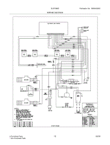 15 - Wiring Diagram parts for Frigidaire Range GLGF386DSF from AppliancePartsPros.com
