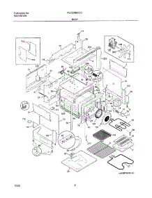 07 - Body parts for Frigidaire Range PLCS389CCC from AppliancePartsPros.com