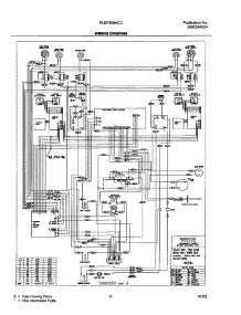 11 - Wiring Diagram parts for Frigidaire Range PLEF398ACC from AppliancePartsPros.com