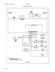 12 - Wiring Schematic parts for Frigidaire Range GLGF388CSD from AppliancePartsPros.com