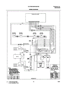 12 - Wiring Diagram parts for Frigidaire Range GLGF388ABB from AppliancePartsPros.com