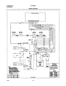 12 - Wiring Diagram parts for Frigidaire Range GLGF388AQA from AppliancePartsPros.com