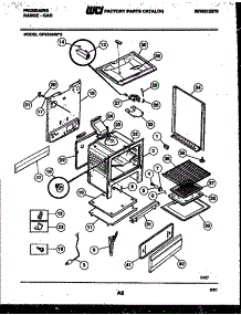 05 - Body Parts parts for Frigidaire Range GP32BNL3 from AppliancePartsPros.com