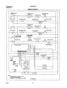 10 - Wiring Schematic parts for Frigidaire Range GSE3WZCCB from AppliancePartsPros.com