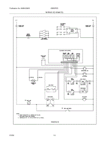 12 - Wiring Schematic parts for Frigidaire Range GSG3PZCSD from AppliancePartsPros.com