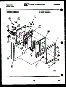 07 - Control Panel parts for Frigidaire Range GPM638BDW4 from AppliancePartsPros.com