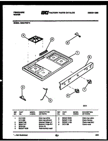 03 - Cooktop Parts parts for Frigidaire Range G30LPNL2 from AppliancePartsPros.com