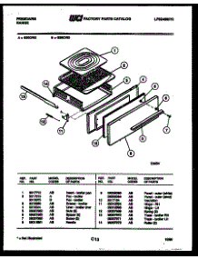 06 - Broiler Drawer Parts parts for Frigidaire Range G30CW3 from AppliancePartsPros.com