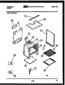 07 - Body Parts parts for Frigidaire Range G30LPNL2 from AppliancePartsPros.com