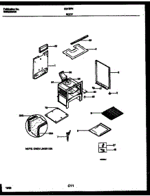 04 - Body Parts parts for Frigidaire Range G31BPNW5 from AppliancePartsPros.com