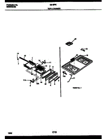 05 - Cooktop And Broiler Drawer Parts parts for Frigidaire Range G31BPNW5 from AppliancePartsPros.com