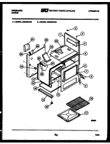 06 - Body Parts parts for Frigidaire Range GG32BCW3 from AppliancePartsPros.com