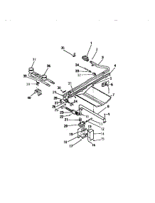 30 - Burners, Ignitors, Controls parts for Frigidaire Range GCG34BCL0 from AppliancePartsPros.com