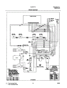 13 - Wiring Diagram parts for Frigidaire Range GLGF377ASF from AppliancePartsPros.com