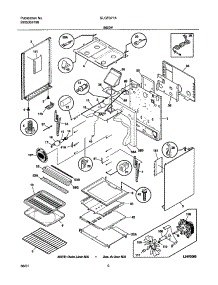 07 - Body parts for Frigidaire Range GLGF377AQC from AppliancePartsPros.com