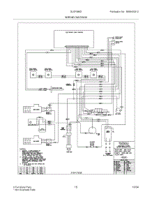 13 - Wiring Diagram parts for Frigidaire Range GLGF386DQA from AppliancePartsPros.com