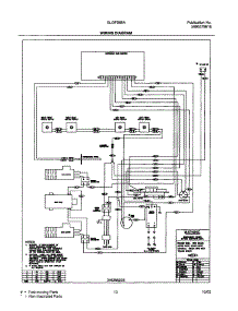 13 - Wiring Diagram parts for Frigidaire Range GLGFS66AQD from AppliancePartsPros.com