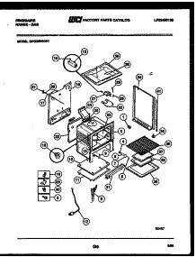 06 - Body Parts parts for Frigidaire Range GPG39WNW1 from AppliancePartsPros.com