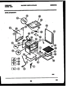 06 - Body Parts parts for Frigidaire Range GPG39WNW3 from AppliancePartsPros.com