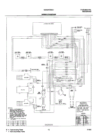 13 - Wiring Diagram parts for Frigidaire Range GSG3PZBCC from AppliancePartsPros.com