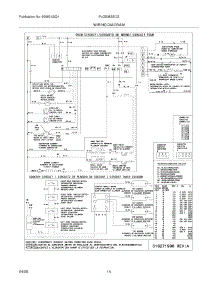 14 - Wiring Diagram parts for Frigidaire Range PLGS389ECG from AppliancePartsPros.com