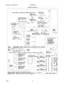 12 - Wiring Diagram parts for Frigidaire Range PLGS389ECB from AppliancePartsPros.com
