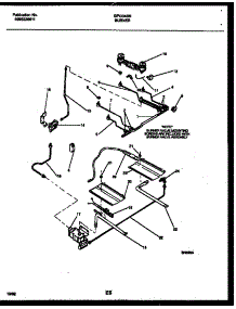 03 - Burner, Manifold And Gas Control parts for Frigidaire Range GPG34BNL6 from AppliancePartsPros.com