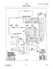 13 - Wiring Diagram parts for Frigidaire Range GSG3PZCSB from AppliancePartsPros.com