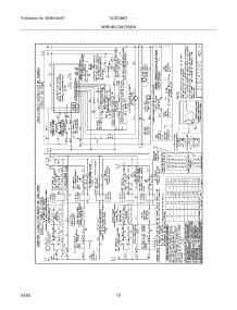 10 - Wiring Diagram parts for Frigidaire Range GLED388DBB from AppliancePartsPros.com