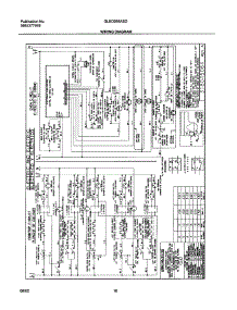 10 - Wiring Diagram parts for Frigidaire Range GLED388ASD from AppliancePartsPros.com