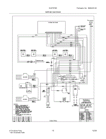 13 - Wiring Diagram parts for Frigidaire Range GLGFS75DSB from AppliancePartsPros.com