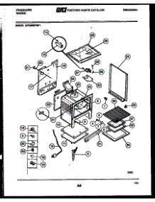 07 - Body Parts parts for Frigidaire Range GPG35BPM1 from AppliancePartsPros.com