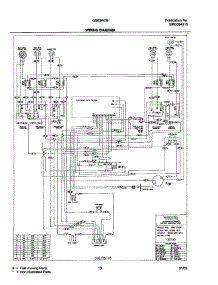 11 - Wiring Diagram parts for Frigidaire Range GSE3WZBQB from AppliancePartsPros.com