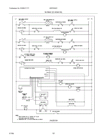 10 - Wiring Schematic parts for Frigidaire Range GSE3WZCSC from AppliancePartsPros.com