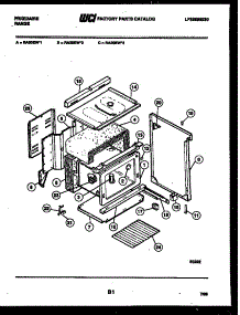 06 - Body Parts parts for Frigidaire Range RA30EH1 from AppliancePartsPros.com