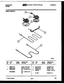 05 - Broiler Parts parts for Frigidaire Range RE32BNW1 from AppliancePartsPros.com
