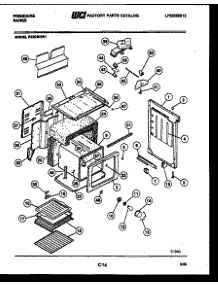 06 - Body Parts parts for Frigidaire Range RE32BNW1 from AppliancePartsPros.com