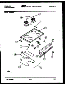 04 - Cooktop And Broiler Parts parts for Frigidaire Range RA30NW3 from AppliancePartsPros.com
