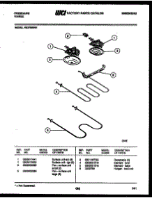 04 - Broiler Parts parts for Frigidaire Range RE37BNW1 from AppliancePartsPros.com