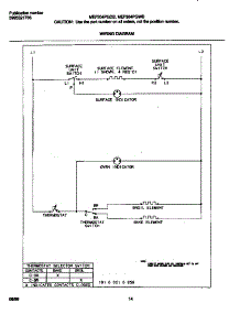 09 - Wiring Diagram parts for Frigidaire Range MEF304PGWX from AppliancePartsPros.com