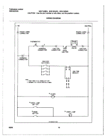 08 - Wiring Diagram parts for Frigidaire Range MGF324BGWB from AppliancePartsPros.com