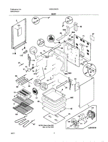 05 - Body parts for Frigidaire Range NGSE3WZASA from AppliancePartsPros.com