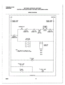 08 - Wiring Diagram parts for Frigidaire Range MGF324WGSF from AppliancePartsPros.com
